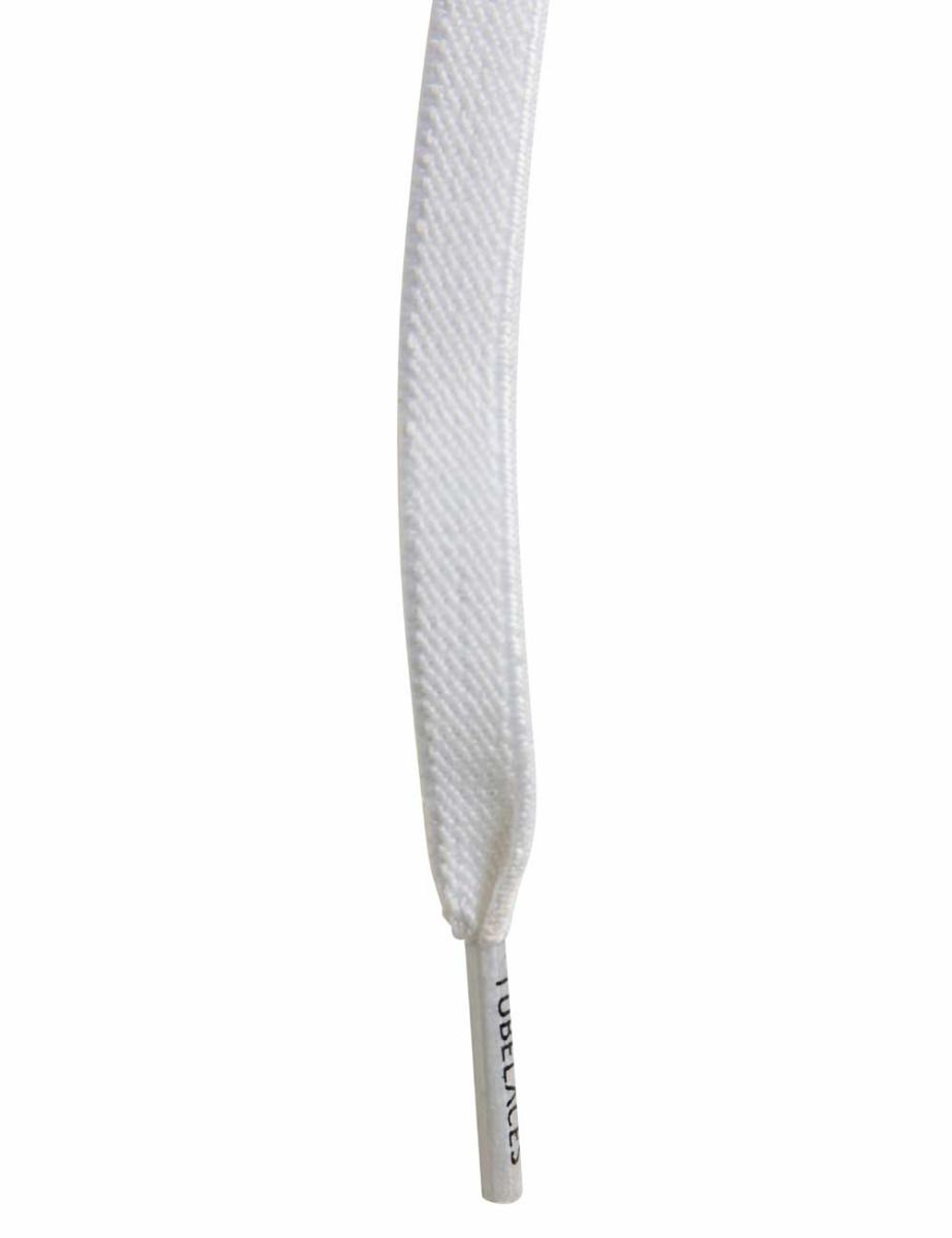 White-130 cm 5 Pack Tubelaces Schnürsenkel Flex Lace 